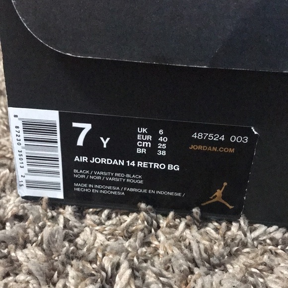 Air jordan 14 retro BG - Picture 10 of 10